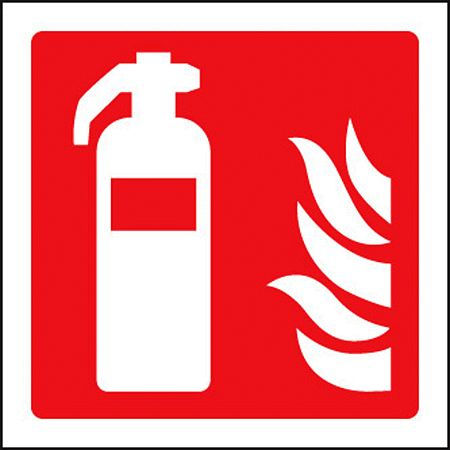 Fire extinguisher symbol