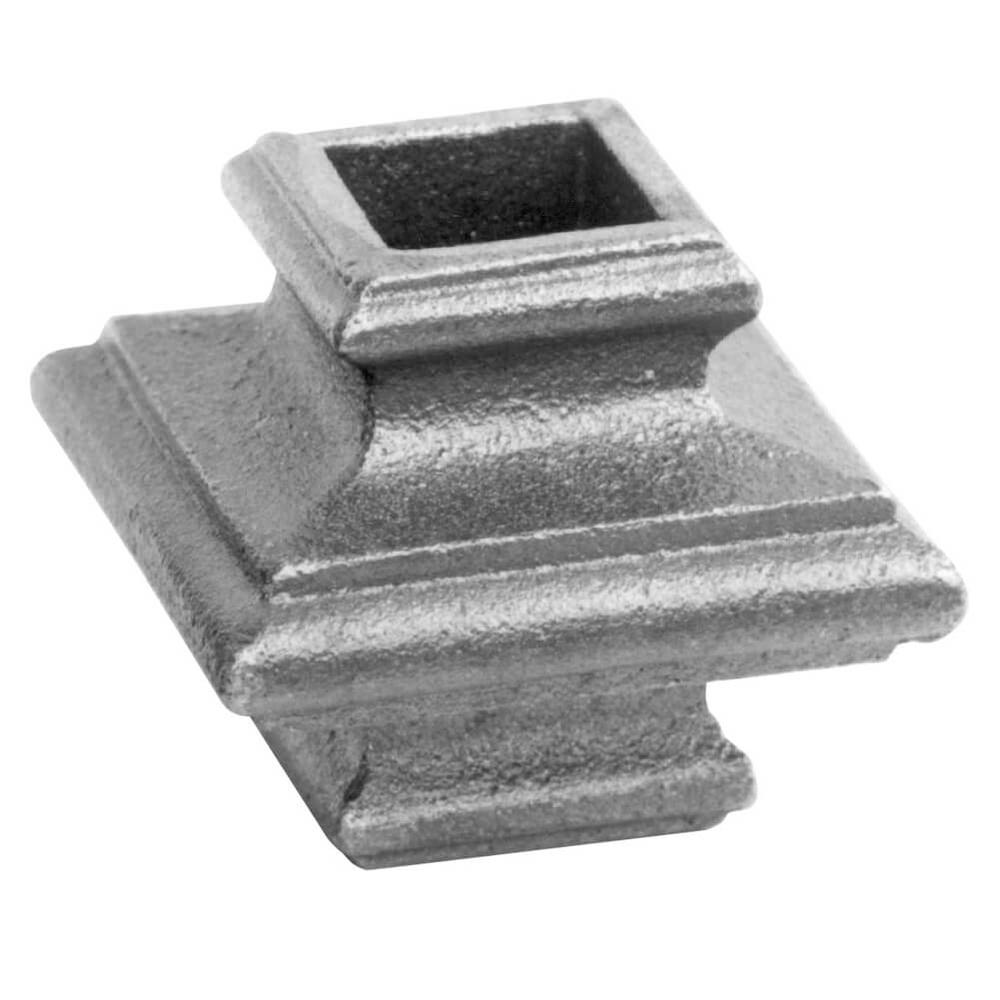 Cast Iron Bush - H 50 x W 55mm20mm Square Hole