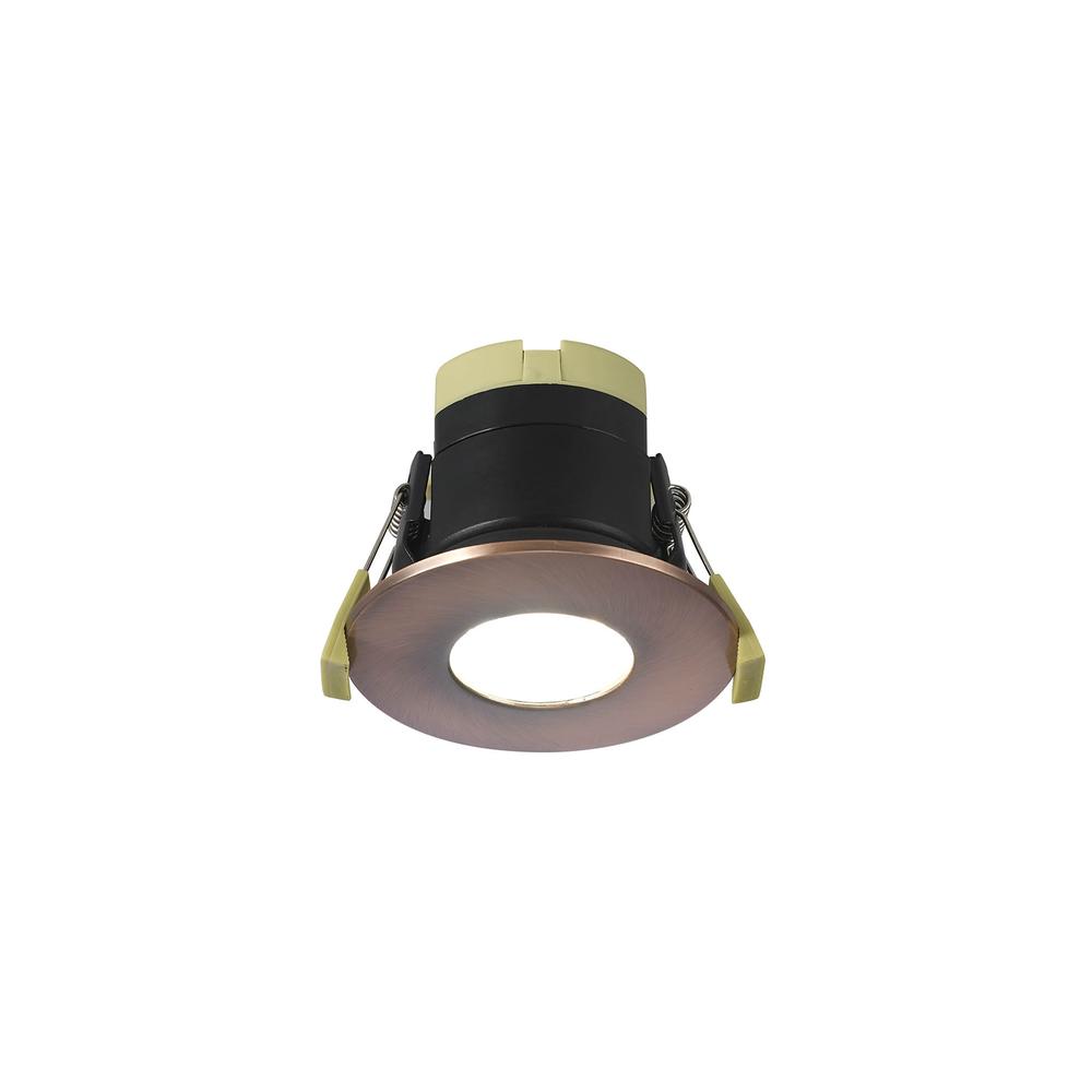 Luxuria Horizon 8W Dimmable CCT LED Fire Rated Downlight Antique Copper