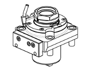 Radial adjustable angle driven tool re-directed by 30mm