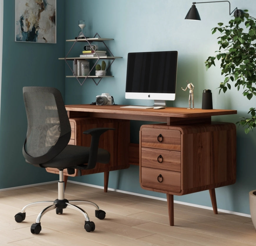 Somerset Wood Effect Home Office Java Desk North Yorkshire