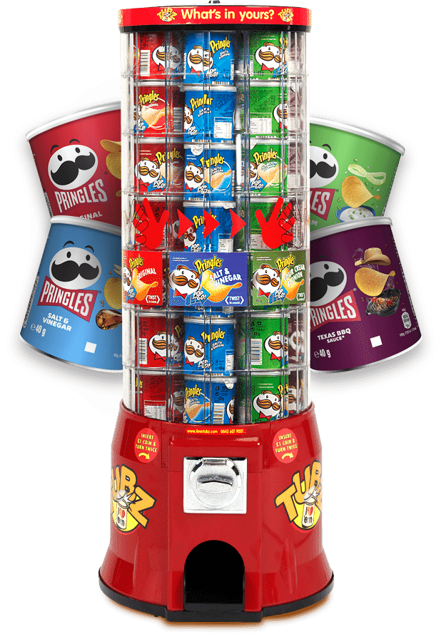 Energy Efficient Pringles Vending Machine For Pubs