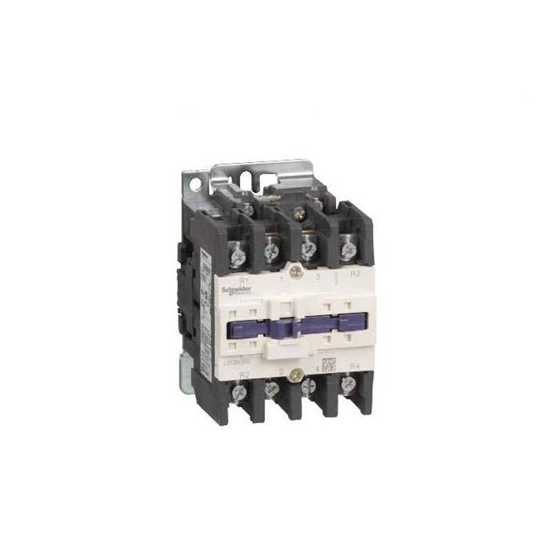 Schneider LC1D80008F7 Contactor 125A Amp 110V AC Volt 4 Main Poles 2 N/O & 2 N/C Contact Configuration