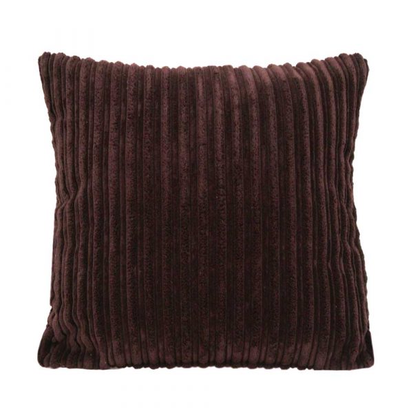 Brown Chunky Cord Scatter Cushions or Covers. Sizes 16&#34; 18&#34; 20&#34; 22&#34; 24&#34;