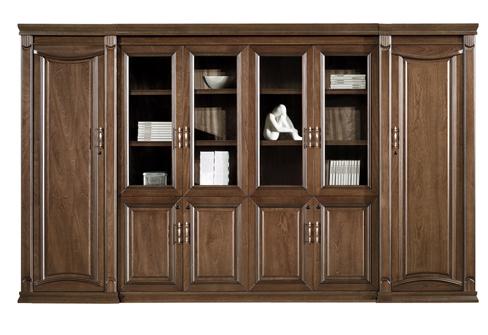 Specialisting In High Quality Executive Bookcase with Glass Doors - BKC-KM2K06 North Yorkshire