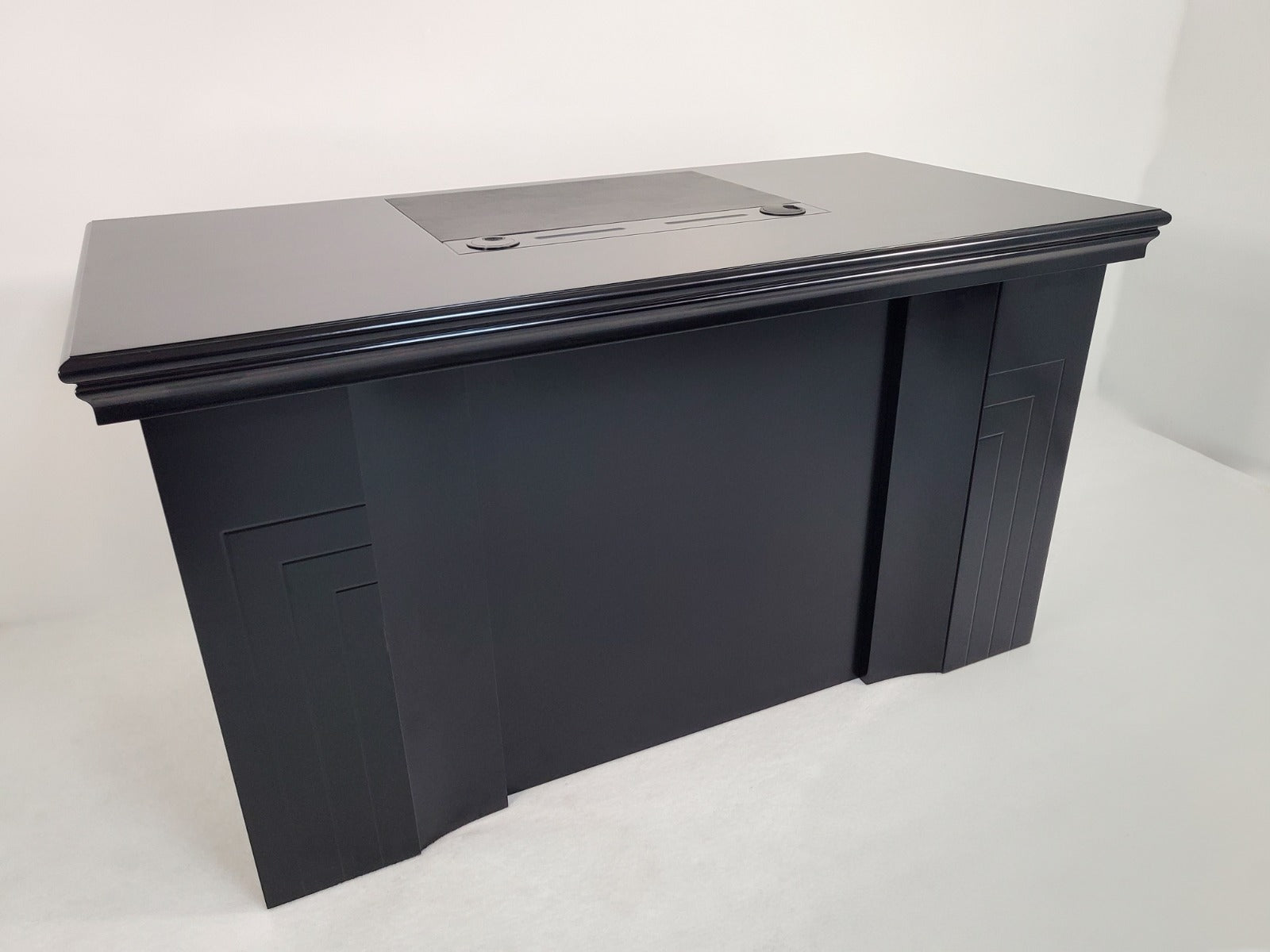 GRA-UBA141-1400mm - Executive Home Office Desk In Black Near Me