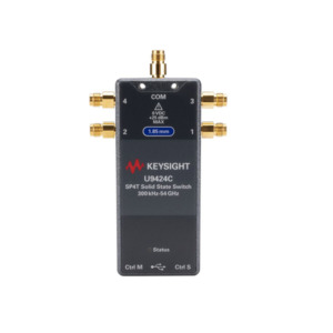 Keysight U9424C/002/201/301 Solid State FET Switch, 300 kHz-54 GHz, SP4T, USB, U942xA/B/C Series