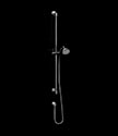 Twist Black Chrome Shower & Slide Rail (47BCM)