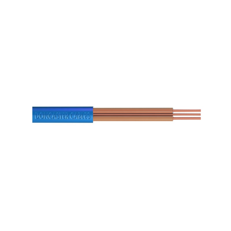 Doncaster Cables 6242Y 1.5mm 100M 2 Core Blue Twin & Earth Cable (Per Reel)