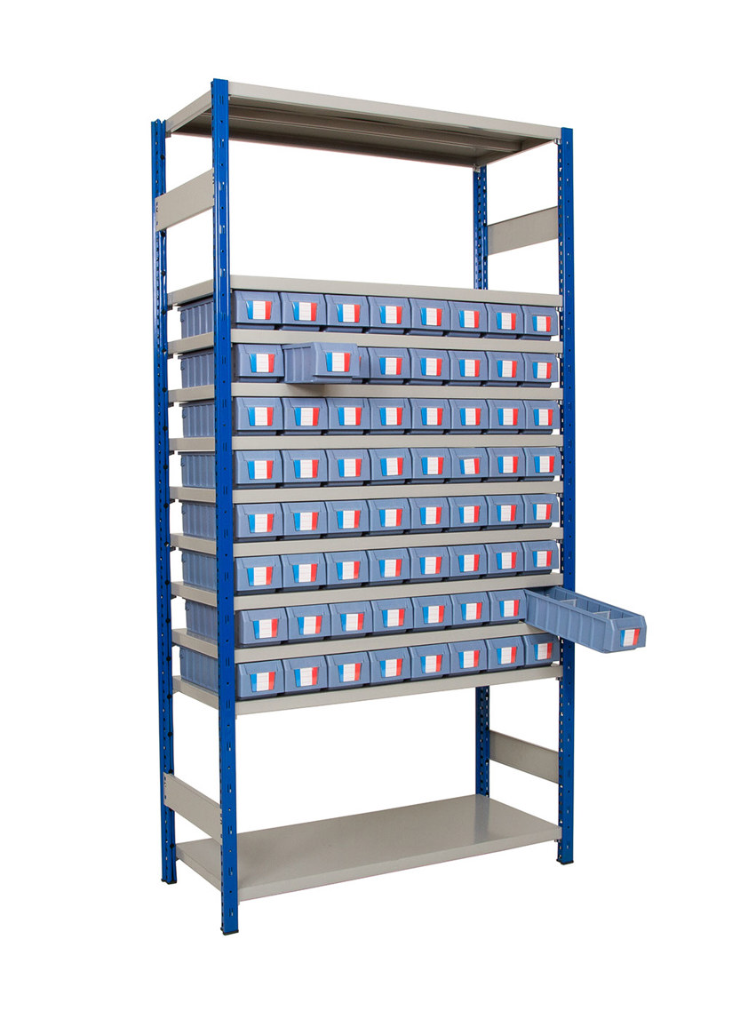 Shelf Trays on Racks- Bay B for Warehouses