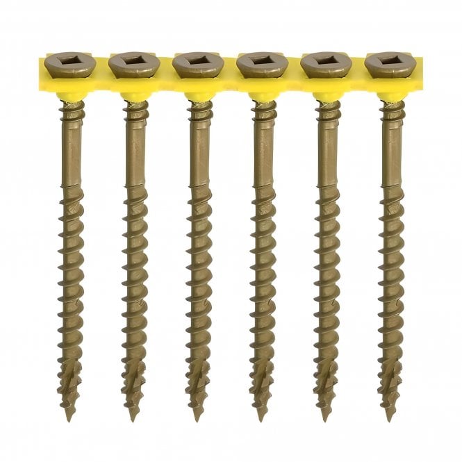 TIMCO Collated Decking Screws - Organic Green