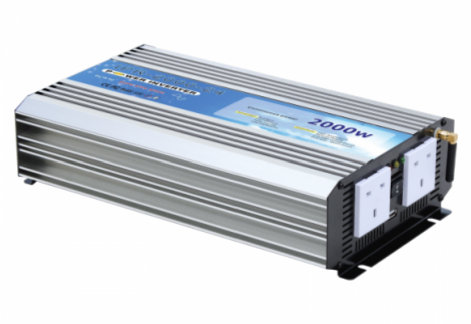 2000w 24v pure sine wave power inverter with on/off remote control