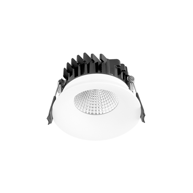 Aurora IP44 Fixed Baffle Dimmable LED Downlight 3000K 7W