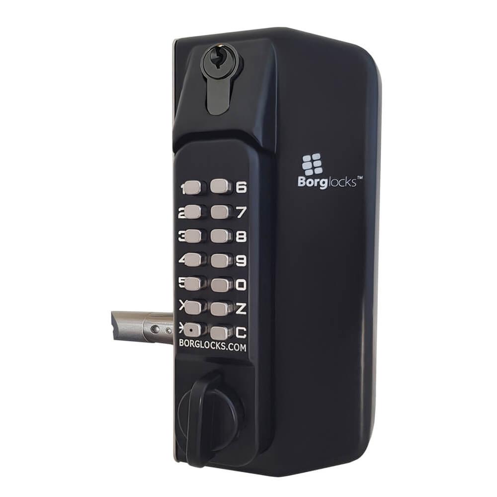 Combination Gate Lock 3100MG DKO (Black)Combination Lock One Side Only