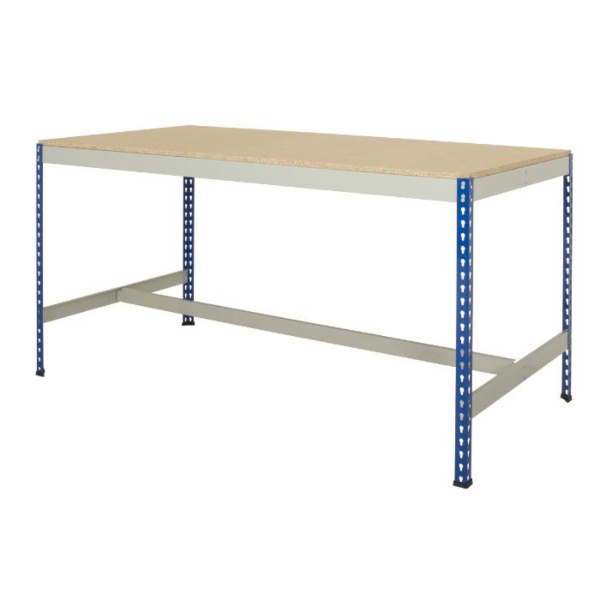 Rivet Workbench with T Bar - 915 x 1220 x 915mm (HxWxD)