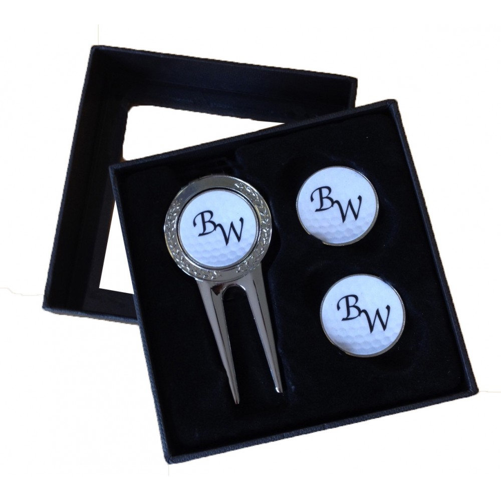 Personalised Golf Pitch Repairer Set