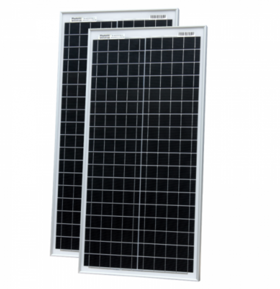80W (40W+40W) Solar Panels With 2 X 5M Cable