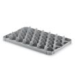 33 Compartment Base Section Euro Crate Divider Insert