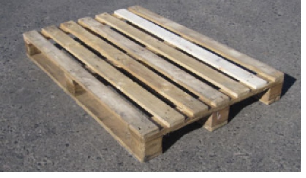 Euro Plastic Pallet (Closed Deck) For Food Processing Sector