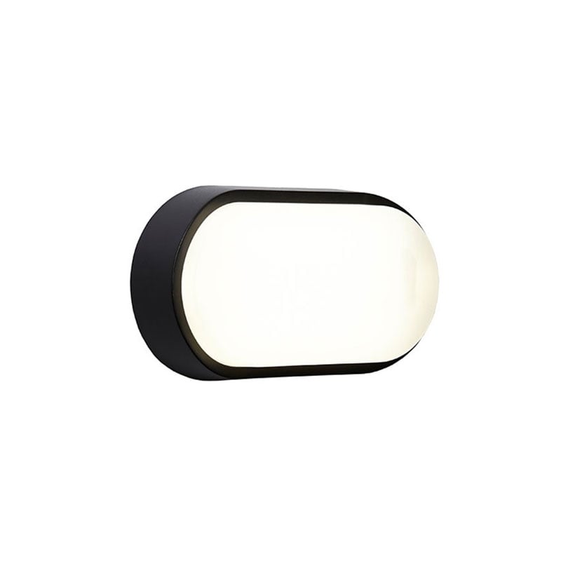 Ansell Helder LED Oval Bulkhead 14W Black