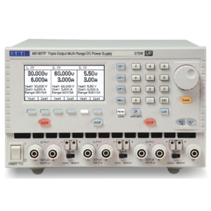 Aim-TTi MX180T Power Supply, Triple Output, 16 V / 6 A, 35 V / 3 A, 70 V / 1.5 A, 378 W, USB, MX Series
