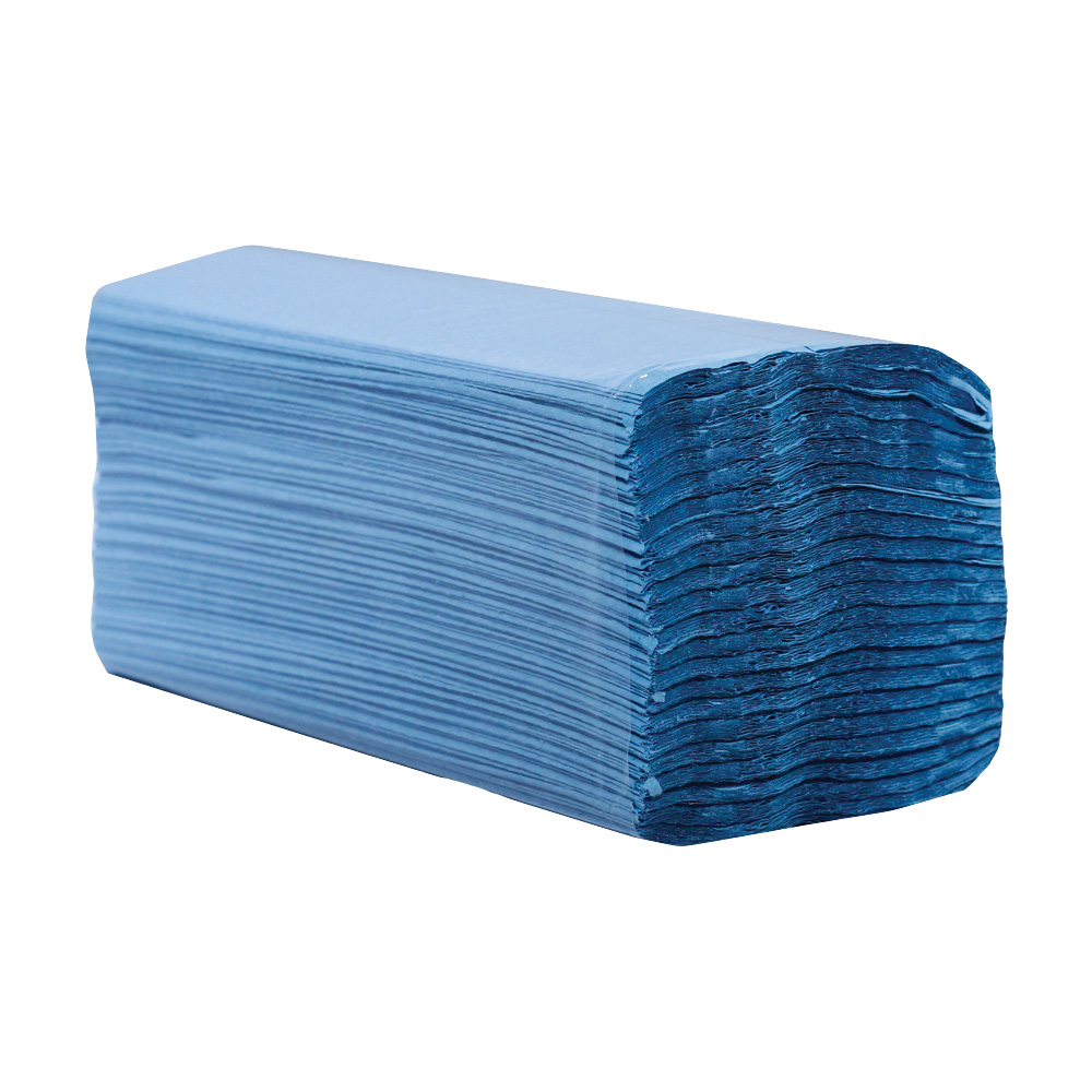 High Quality C-Fold Blue 1Ply Hand Towel 1 x 2880 For Schools