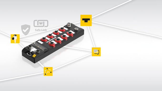 Safety Multiprotocol Modules with Safe Link