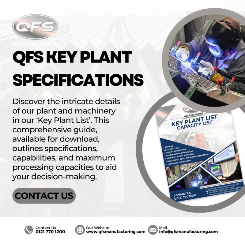 QFS Key Plant Specifications