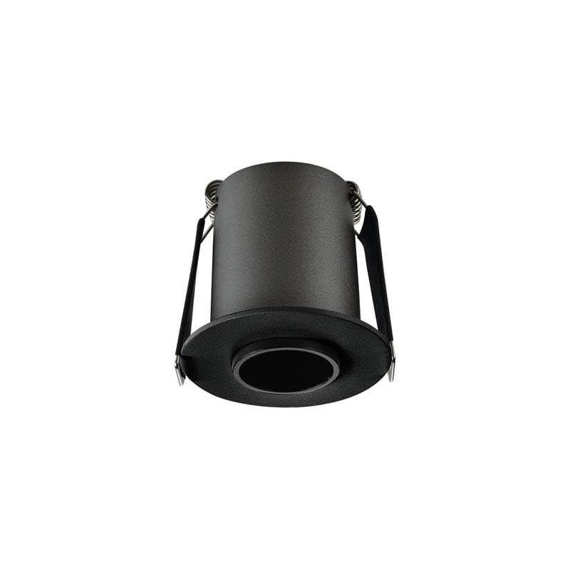 Integral Hi-Brite Fixed 9W Non Dimmable LED Downlight 4000K Black