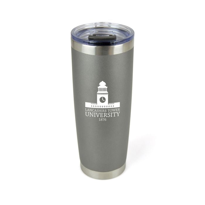 Hawker 625Ml Double Wall Stainless Steel Tumbler. Lock-Down Lid
