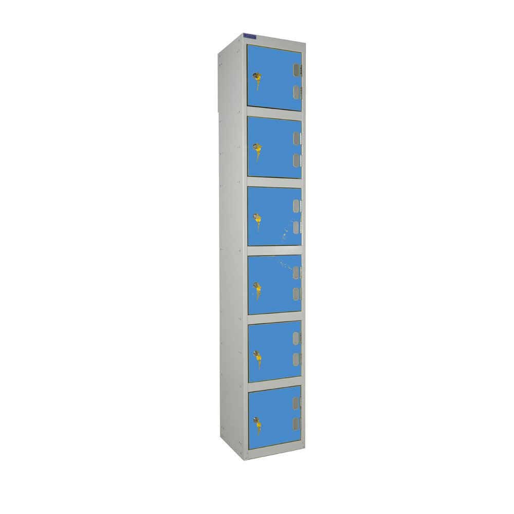 Laminate Locker Six Door - Dry Area For Office And Workplaces