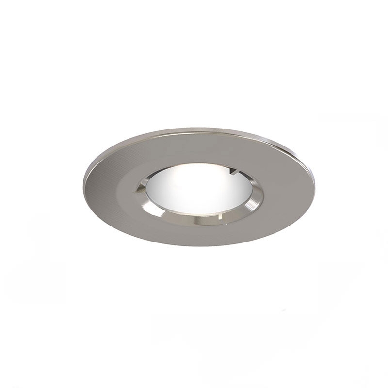 Ansell Edge IP65 GU10 Satin Chrome Downlig