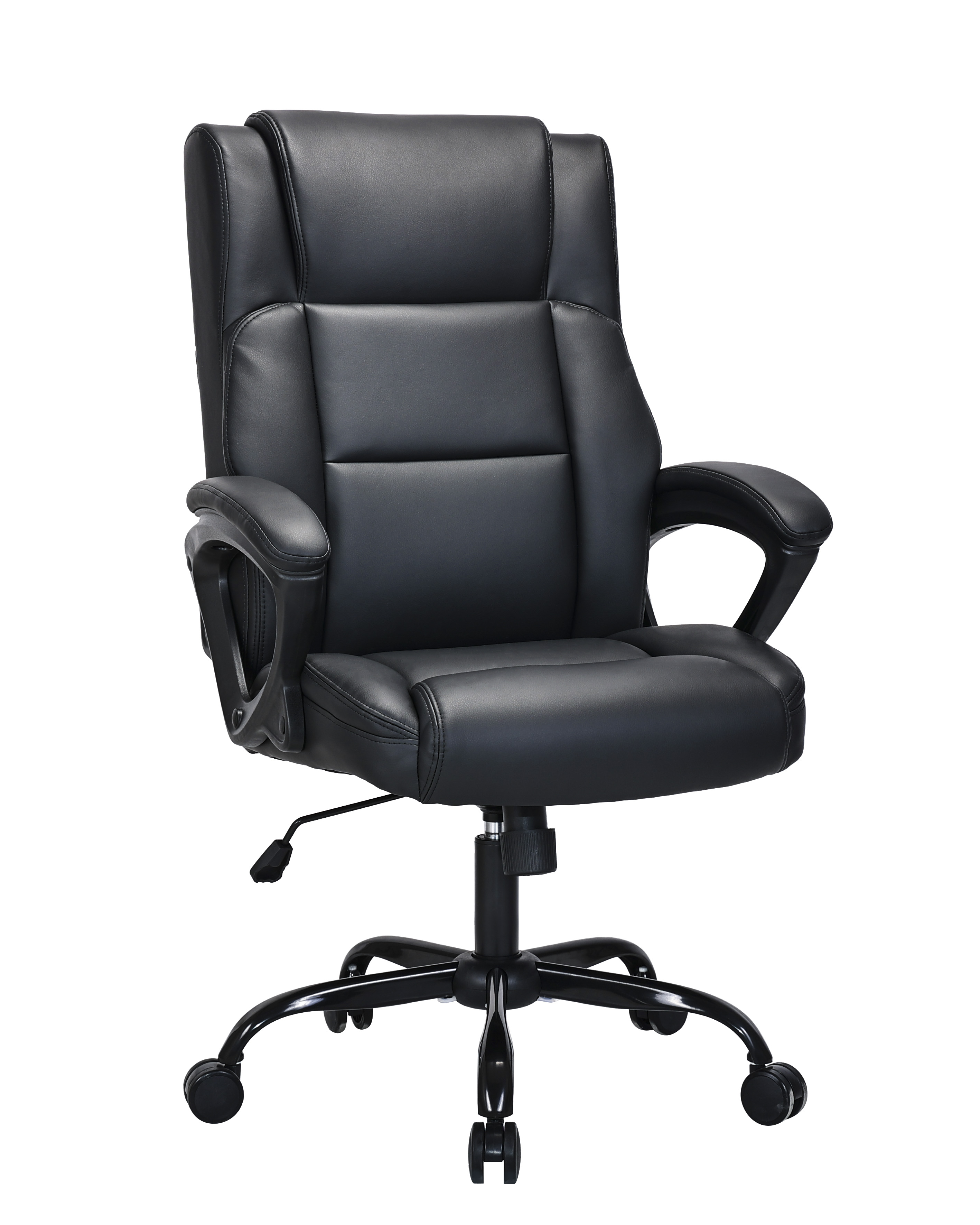 Specialising In Modern Comfort High Back Black Leather Office Chair - CS2222 UK