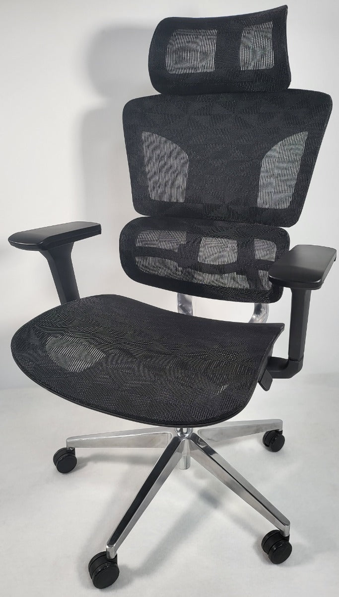 High Quality Black Mesh Ergonomic Executive Office Chair - B206 Huddersfield