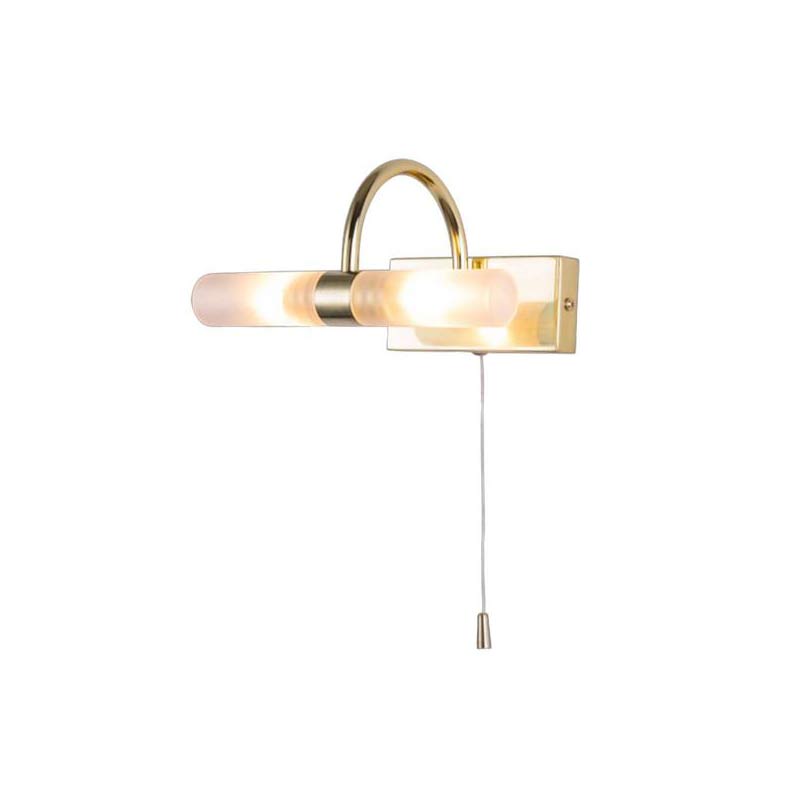 Forum Corvus Bathroom Wall Light G9 Satin Brass