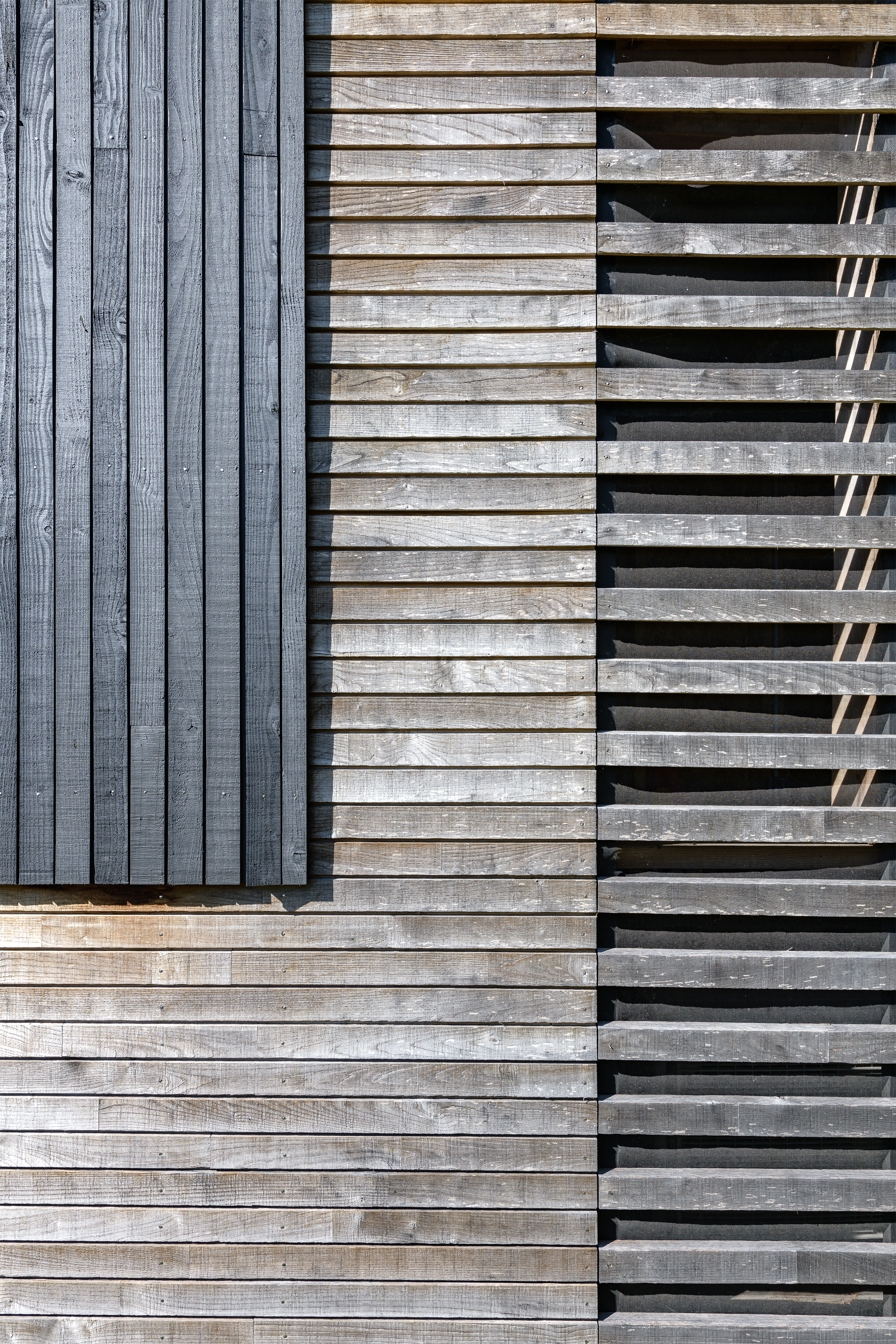 Weathered Timber For Natural Building Facades