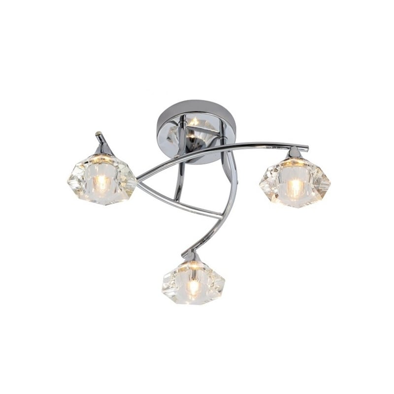 Forum Reena Ceiling Light 3xG9 Chrome