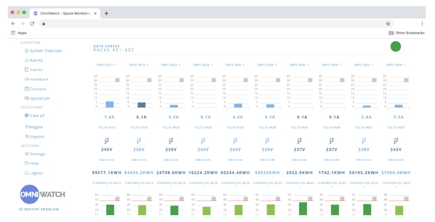 SPK-OMNI-220-YR1 - Spook - Year 1 License for Omniwatch Power / Environmental Monitoring DCIM Software (220 PDU License)