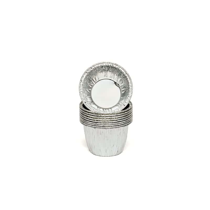 Foil Basin Rolled edge 3″ Steak Pudding - P73 cased 2000 For Catering Hospital