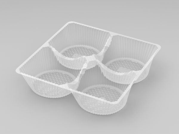 4 Cavity Empire Biscuit Tray