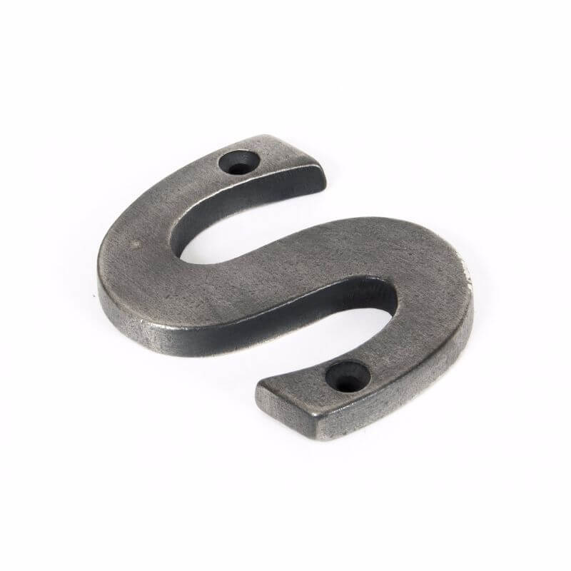 Anvil 83803S Antique Pewter Letter S