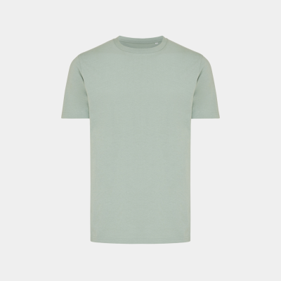 IQONIQ BRETT RECYCLED COTTON TEE SHIRT in Iceberg Green.