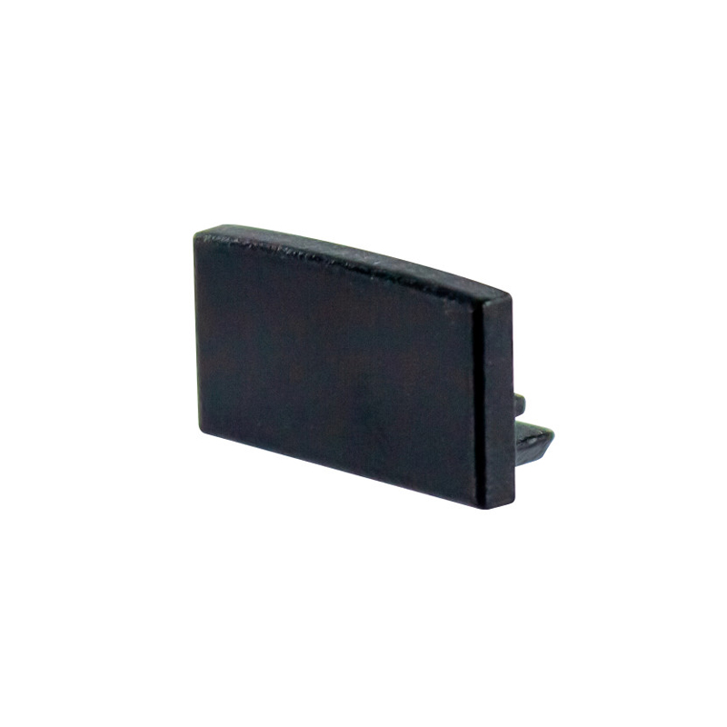 Integral Profile Black End Cap Without Hole for ILPFS048B / ILPFS049B