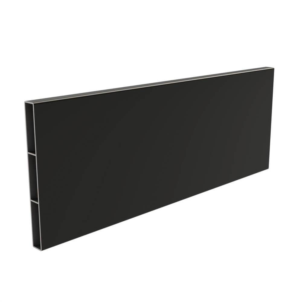 Parallel Fence Board Black Sand 6m Long RAL 9005 Matt Finish 150 x 16mm 