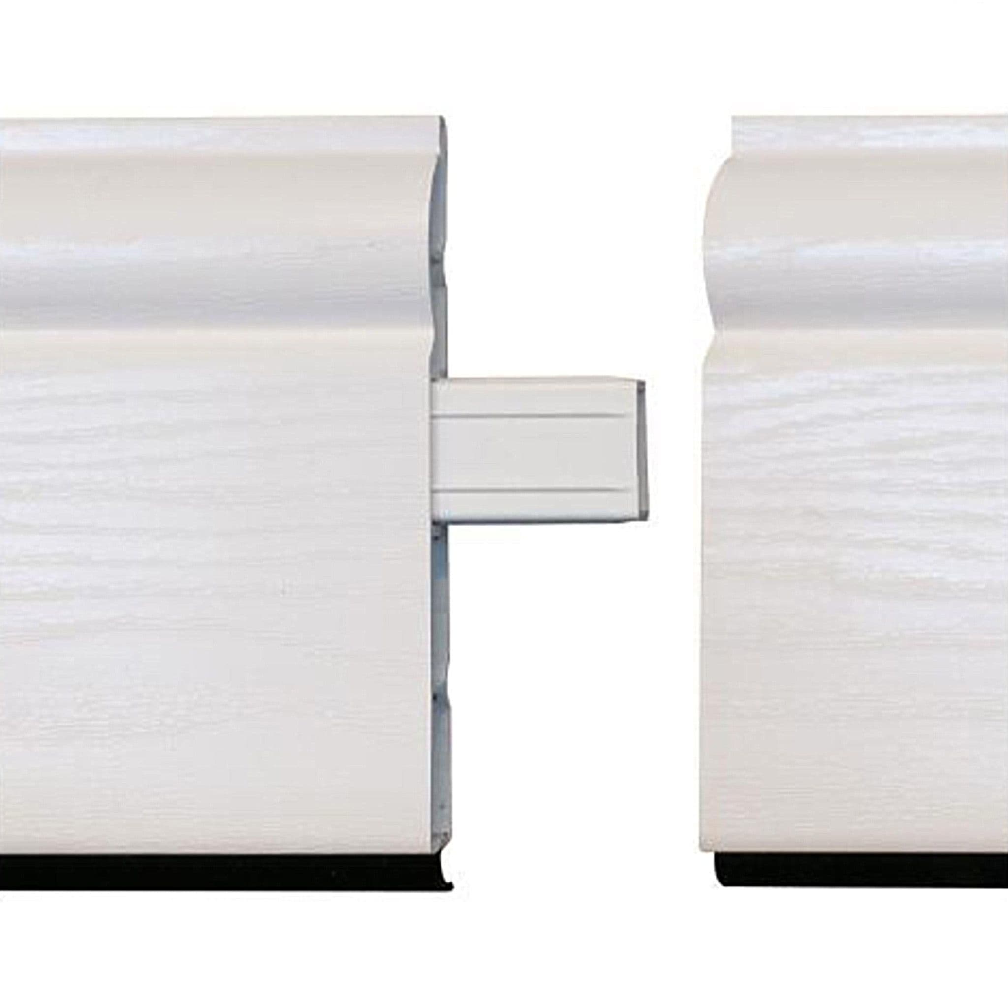 Suppliers Of White UPVC Skirting Inline Joint - (10 Pack) Nationwide