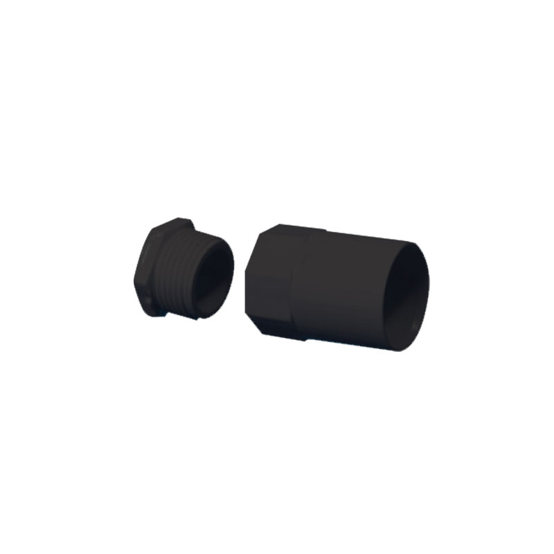 Falcon Trunking 20mm Female Adaptor Black Single Only