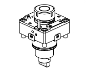 Single axial boring bar holder &#216;50 H&#61;100mm