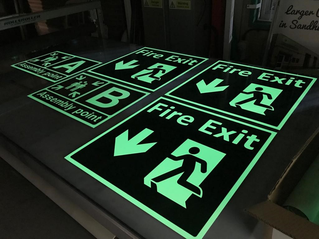 Emergency Exit Signage For The Workplace