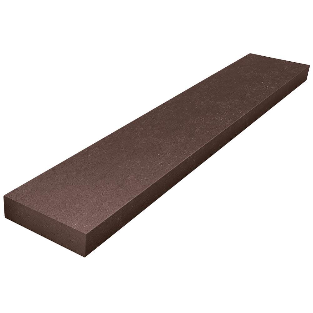 Brown Recycled Plastic Sub Frame H 95 x W 50 x L 3600mm 