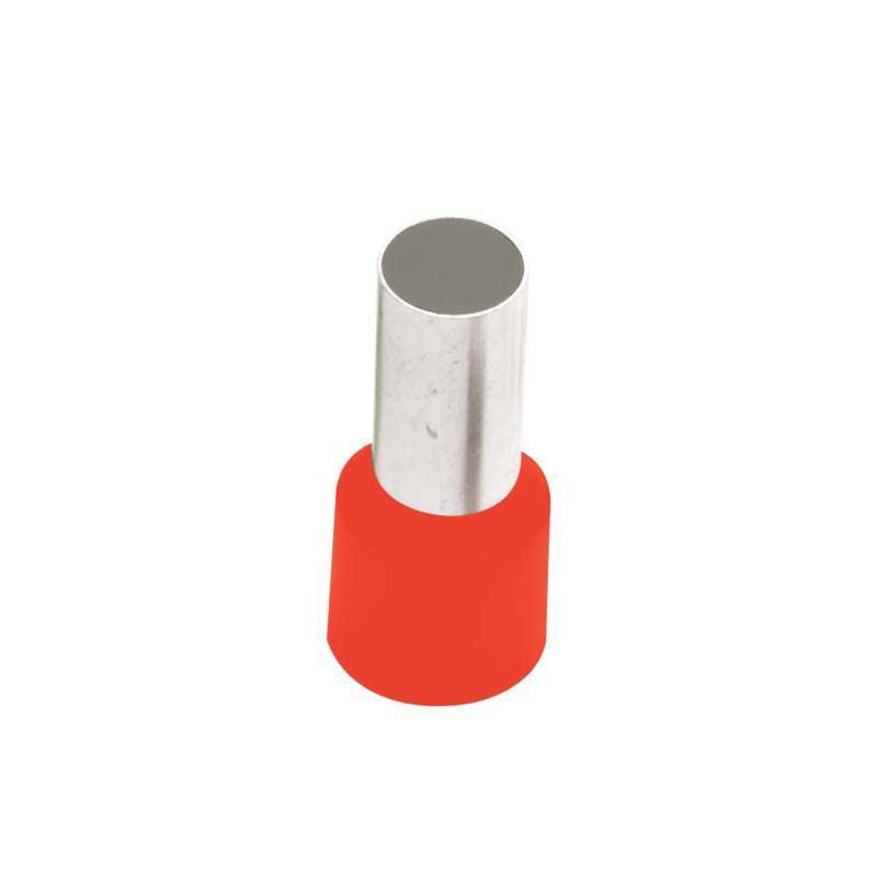 Cablecraft CET1.5G Bootlace Ferrules 1.5 mm German Colour Range Red Colour